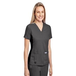 Mobb Top Scrub X-Small Charcoal Ea