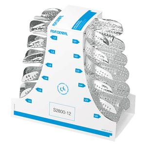 ASA Dental Impression Tray Perforated Set Ea