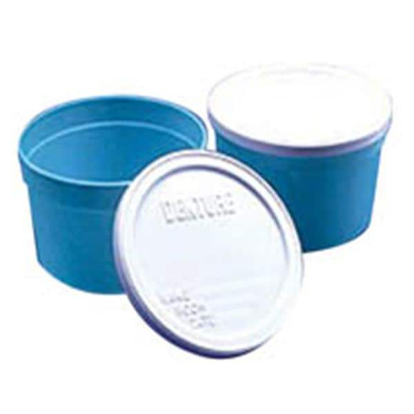 8 oz Denture Cup Blue / White 250/Ca