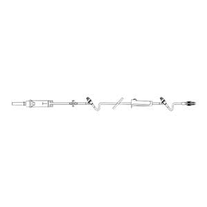 Continu-Flo IV Set 104" 10 Drops/mL 48/Ca