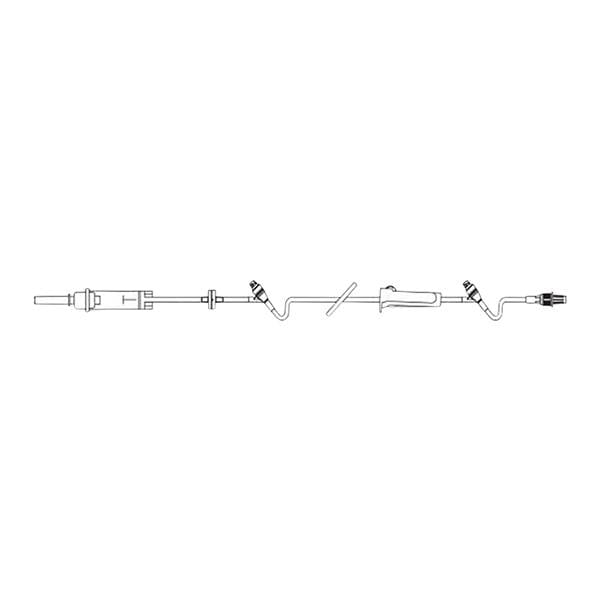 Continu-Flo IV Set 104" 10 Drops/mL 48/Ca