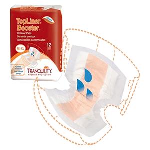 Tranquility Pad 21-1/2x13-1/2" Absorbent White 120/Ca