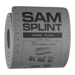 SAM Support Splint Charcoal Gray, 60 EA/CA