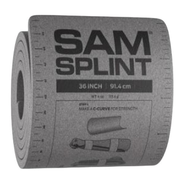 SAM Support Splint Charcoal Gray, 60 EA/CA