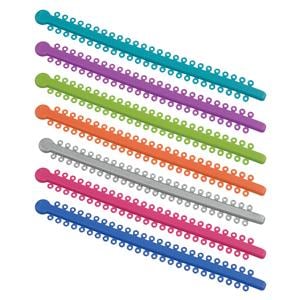 Ortho Technology Ligature Ties on Sticks 0.115 in Latex-Free Light Blue 1008/Pk