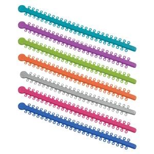 Ortho Technology Ligature Ties on Sticks 0.115 in Latex-Free Purple 1008/Pk