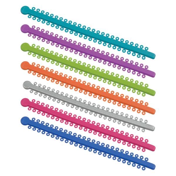 Ortho Technology Ligature Ties on Sticks 0.115 in Latex-Free Pearl 1008/Pk