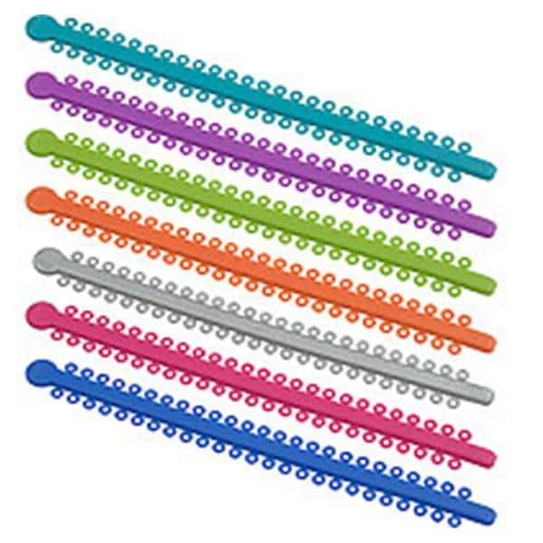 Ortho Technology Ligature Ties on Sticks 0.120 in Latex-Free Pearl 1008/Pk