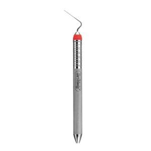 Endodontic Spreader Single End Satin Steel Red Ea