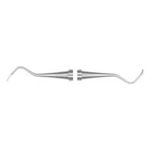 Pointed Curette McCall Double End #2 Octagonal Immunity Steel Ea