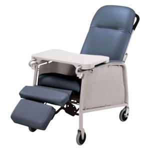 Recliner Three Position Lumex Steel Frame 250lb Capacity Blue Ridge Ea