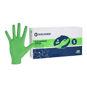 Flexaprene Green Exam Gloves Small Green Non-Sterile