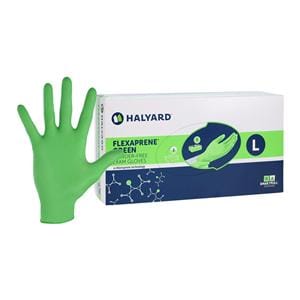 Flexaprene Green Exam Gloves Large Green Non-Sterile