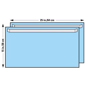 26x15" Sterile Utility Drape Non-Fenestrated