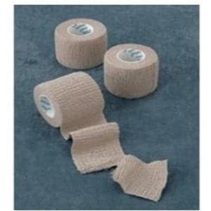 Bandage Medi-Rip Compression Cotton/Elastic 2"x5yd Latex Non-Sterile Tan 12Rl/Bx