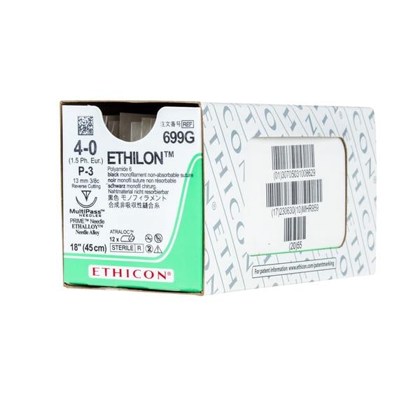 J&J suture Ethicon 12/Boîte