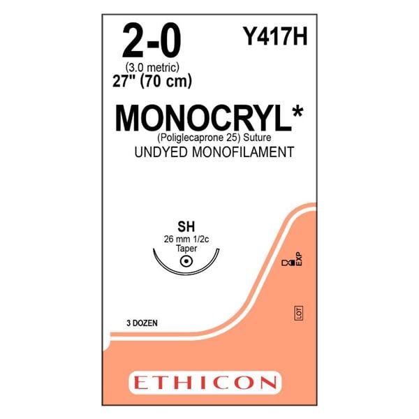 Sut Ethic.Monocr.4-0 non teint 36/Boîte