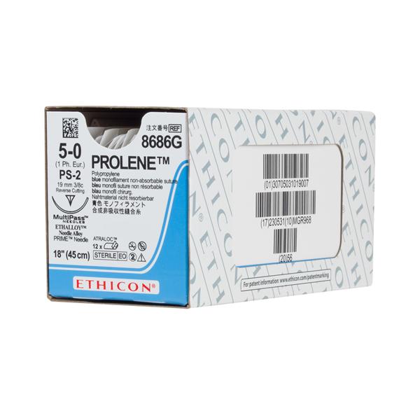 J&J suture Prolene 12/Boîte