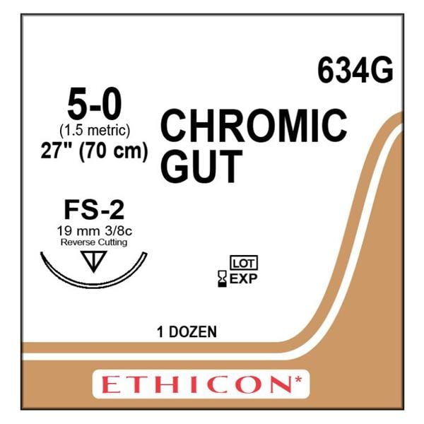 J&J suture chromé catgut 12/Boîte