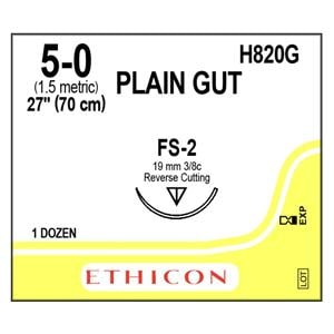 Ethicon catgut ord FS-2 5-0 12/Boîte