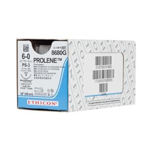 Prolene Mono PS-3 6-0 bleu 12/Boîte