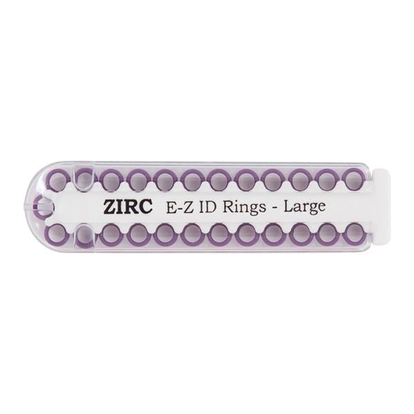 EZ-ID Instrument Rings Refill Plum 25/Pk