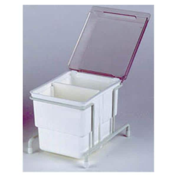 Zirc Dental Products Storage Organizer Tub White Ea