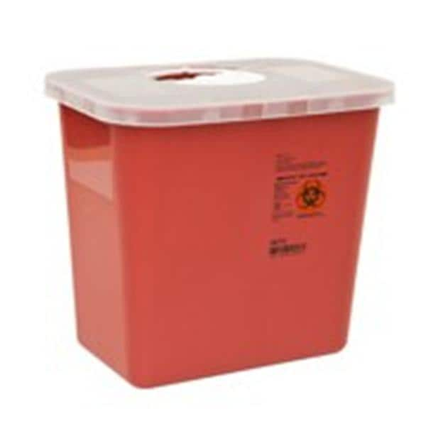 Container Sharps SharpSafety 2gal Red Ea, 20 EA/CA