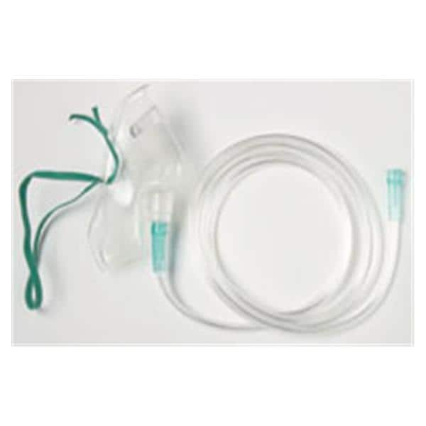 Oxygen Mask Adult 7' Ea