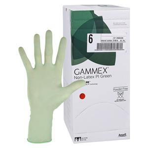 Gammex Surgical Gloves Green Sterile