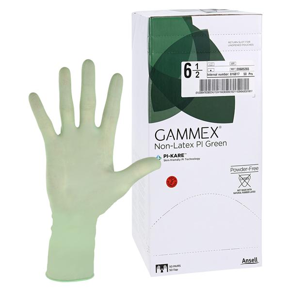 Gammex Surgical Gloves Green Sterile