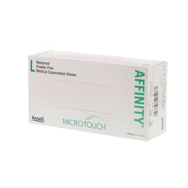 Micro-Touch Affinity Exam Gloves Large Green Non-Sterile