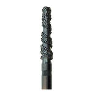 Black Cobra Diamond Bur Spiral Cut Friction Grip Super Coarse 847/018 5/Pk