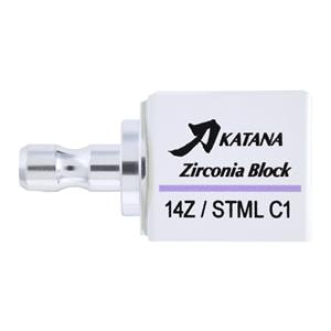 KATANA Zirconia STML Multi Layered Milling Blocks 14Z C1 For CEREC 2/Bx