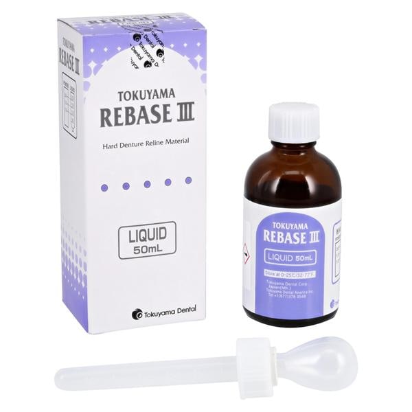 Rebase III Reline Material Hard Rebase Repair Heat Cure 50 ml Bt