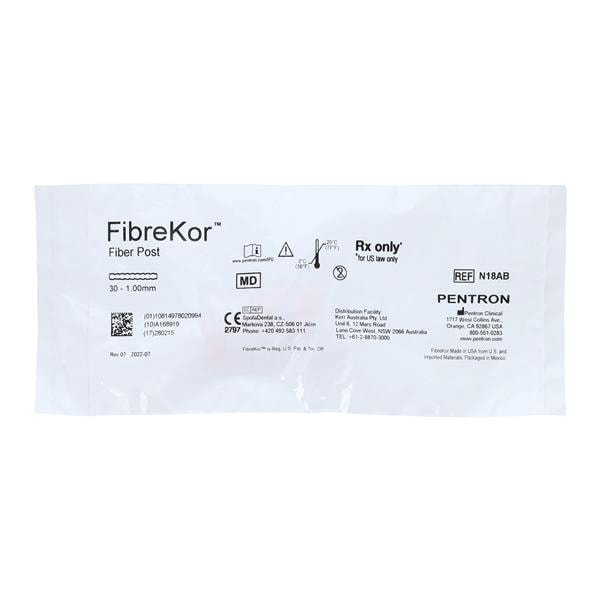 FibreKor Fibre de verre/Résine Pivots Recharge 1 mm 30/paquet