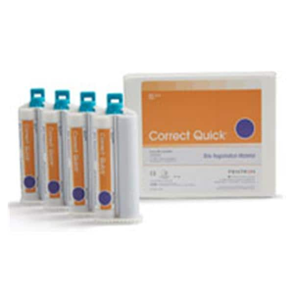 Correct Quick Bite Registration 50 mL Fast Set Cartridge Package 4/Pk