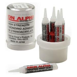 Aron Alpha Adhesive Set 2 Gm Thin Fast 5/Pk