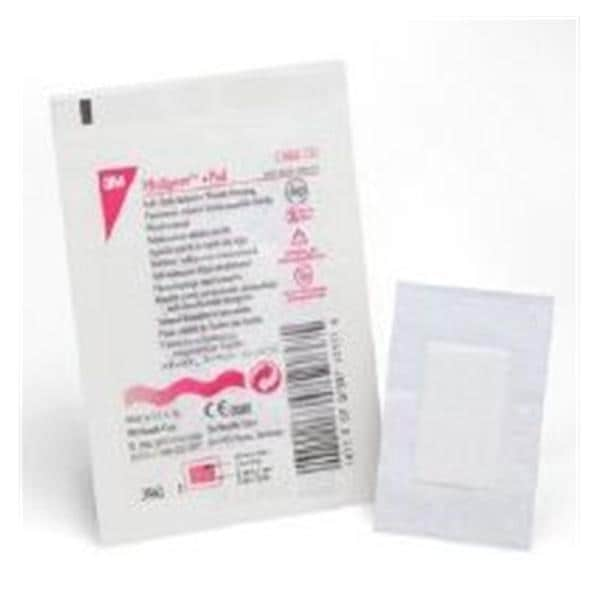 Medipore +Pad Soft Cloth Wound Dressing 2x2-3/4" Sterile NAdhr Adhs Wht LF