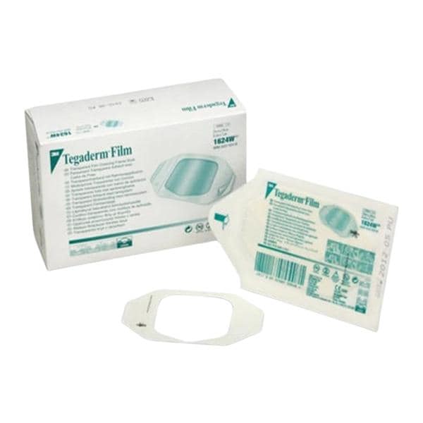 Tegaderm HP Film Dressing 4x4-3/4" Sterile Adhesive LF, 4 BX/CA