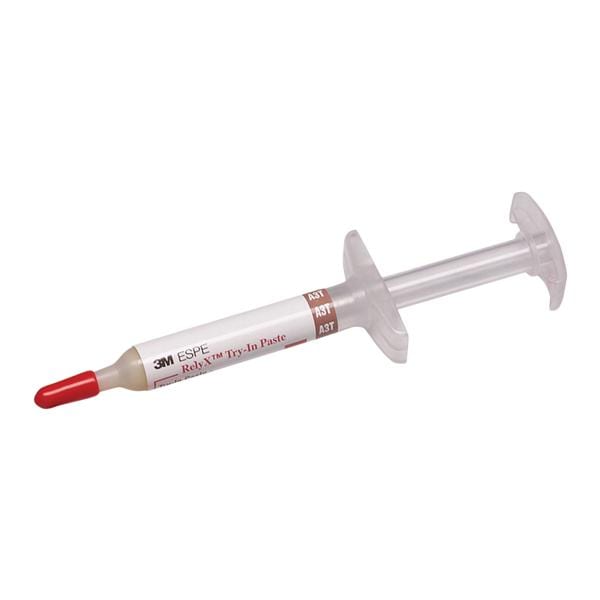 3M™ RelyX™ Try-In Paste Cement A3 / Opaque / Yellow 2 Gm Syringe 2g