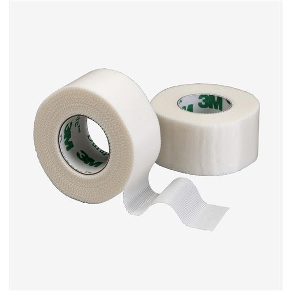 Tape Surgical Durapore Silk 1"x10yd Adhesive White 12/Bx, 10 BX/CA