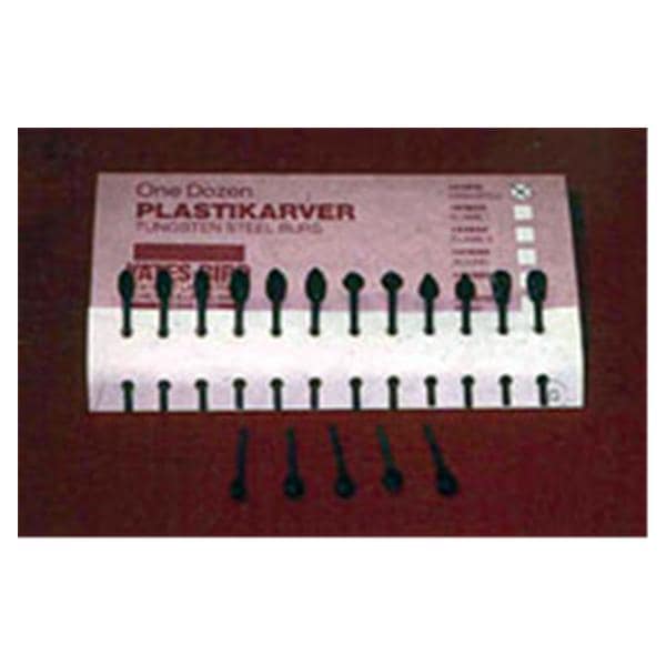 Fraises Plastikarver tungstène 12/Paquet