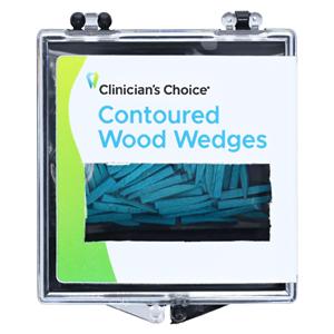 Clinician's Choice Contoured Wedges 100/Pk