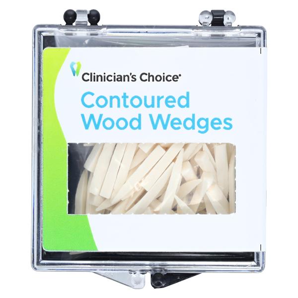 Clinician's Choice Contoured Wedges 100/Pk