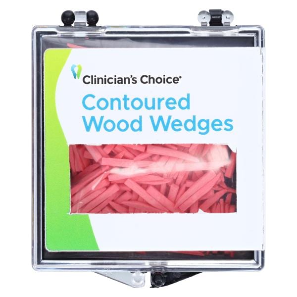 Clinician's Choice Contoured Wedges Bulk Package 400/Pk