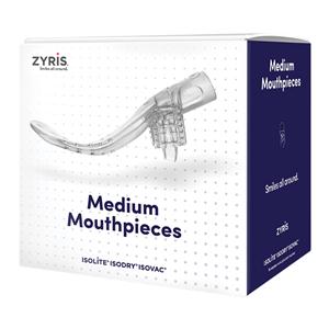 Isolite Mouthpiece Clear Medium 10Pk