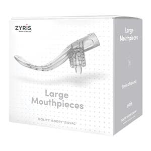 Isolite Mouthpiece Clear Large 10Pk