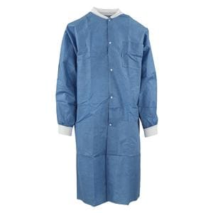 SafeWear High Perform Lab Coat Small Blue 12/Bg