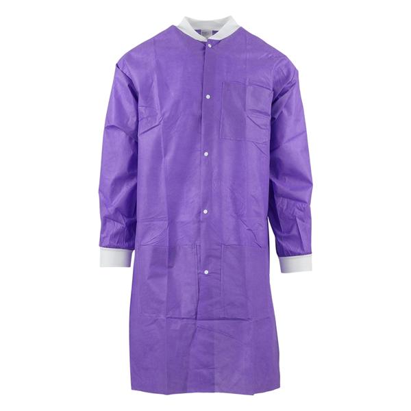 SafeWear High Perform Lab Coat Purple 12/Bg